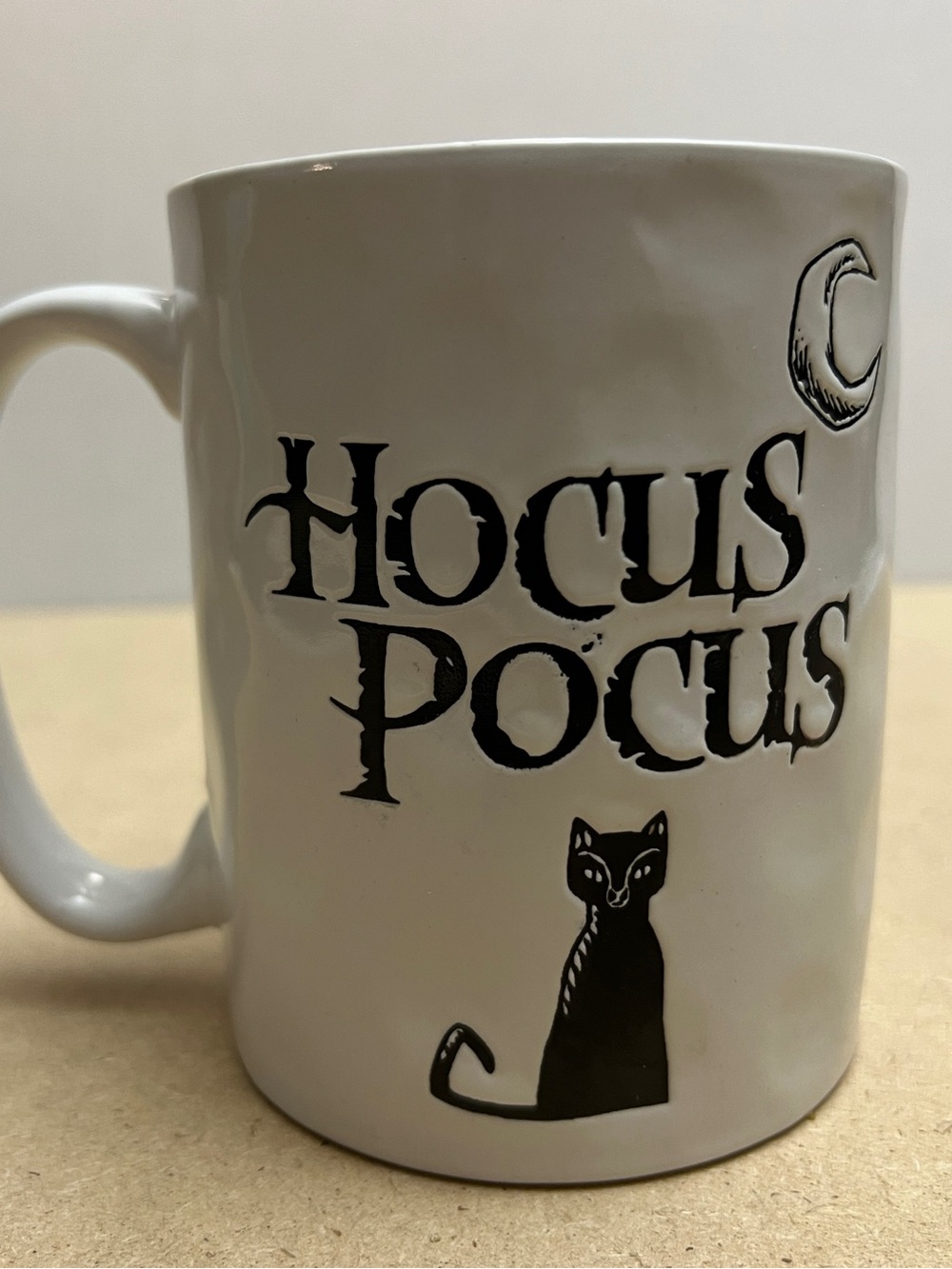 Disney Hocus Pocus Black and White Cat Mug